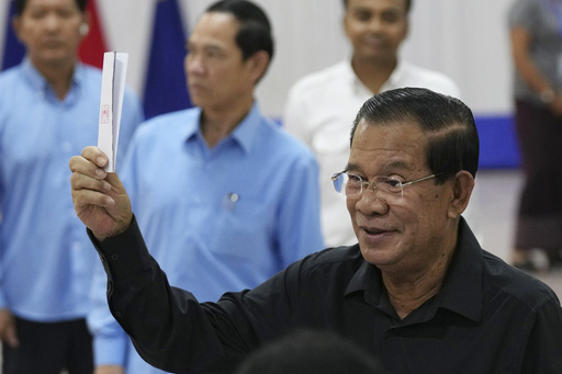 Cambodia ruling party wins Senate vote, Hun Sen to act as its president