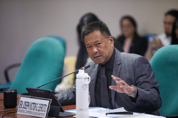 PHOTO: Sen. Joseph Victor “JV” Ejercito STORY: JV Ejercito: Withdrawing from pro-Quiboloy reso ‘right thing to do’