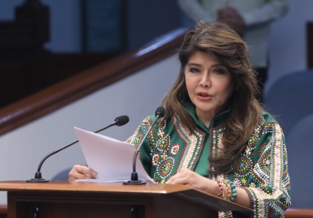 PHOTO: Imee Marcos STORY: Plan to allow citizens own high-powered rifles concerns senators
