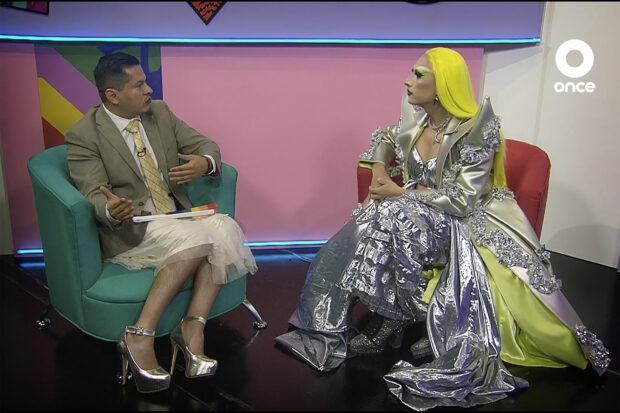 The newscaster in drag, making LGBTQ+ history in Mexican TV
