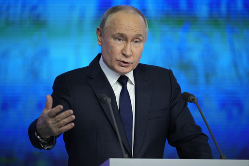 Putin vows to make military gains in Ukraine 
