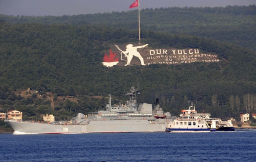 Ukraine says it sank a Russian landing ship in the Black Sea