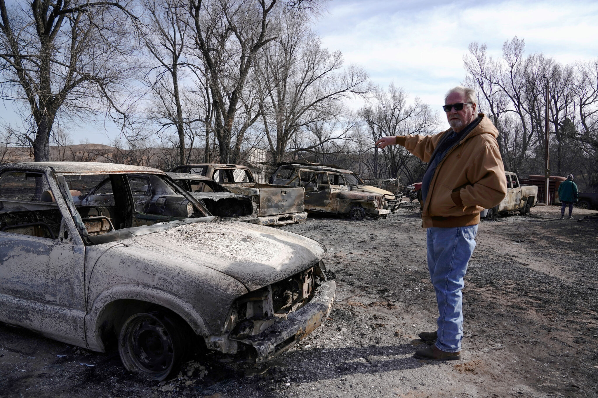 Second-largest wildfire in Texas history rages across Panhandle