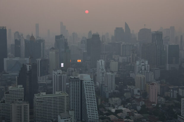 Thailand warns of high pollution in capital, officials to work from home