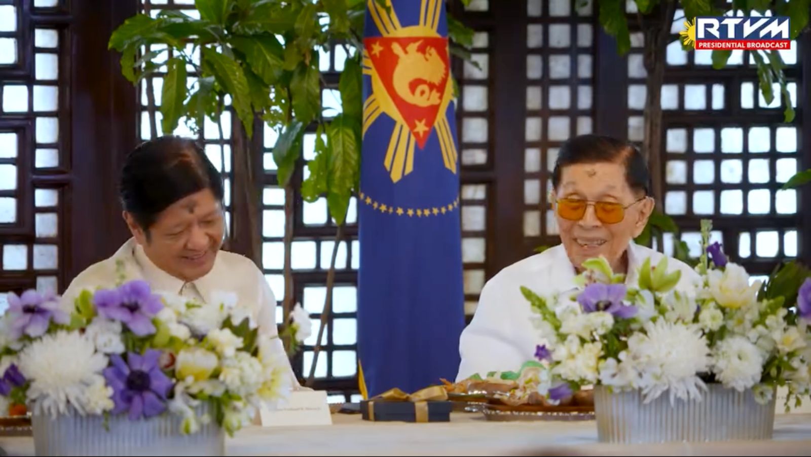 Marcos commends Enrile on 100th birth anniversary | Inquirer News