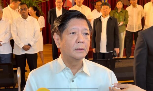 PHOTO: Ferdinand Marcos Jr. STORY: Marcos on Maundy Thursday: Serve others with grace, compassion
