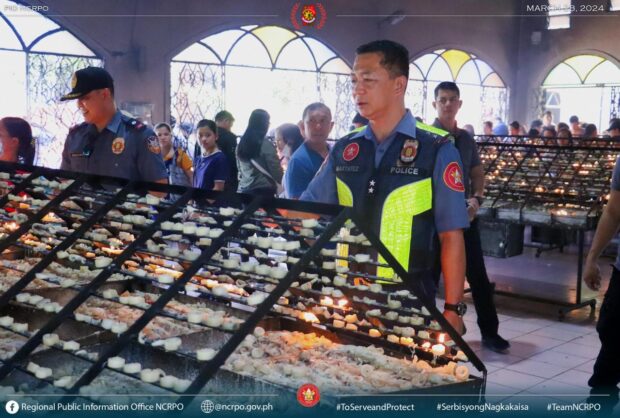 NCRPO checks several Metro Manila churches