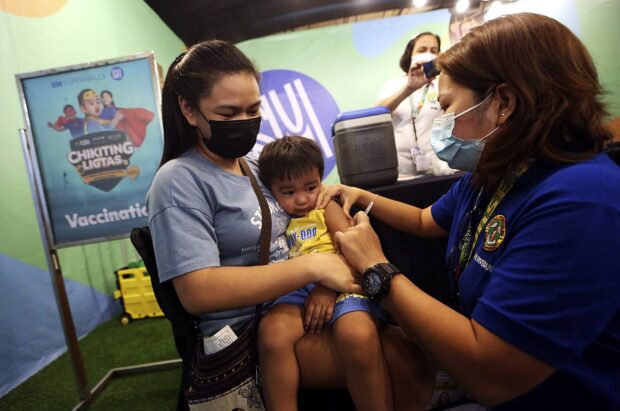 DOH immunizes over 646,000 kids against measles