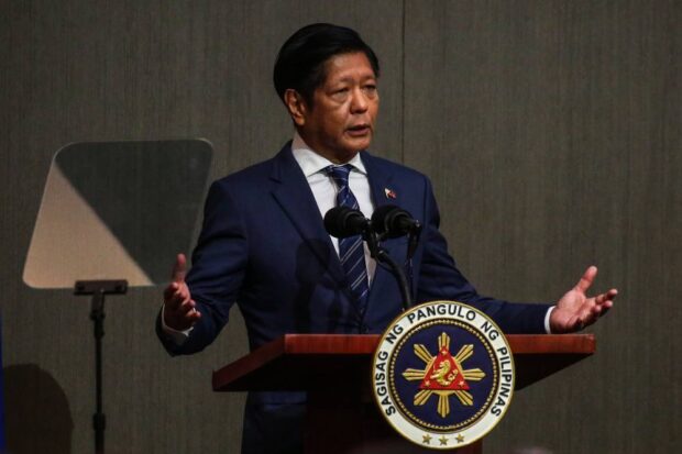 PHOTO: Ferdinand Marcos Jr. STORY: Suspended NFA execs, staff linked to other questionable transaction
