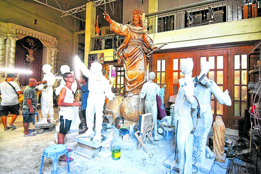 Growing up in the largely devout Catholiccommunity of Betis, also called Pueblo Levitico (a place that produces many priests and nuns), sculptor and painter Wilfredo “Willy” Layug has been exposed to themes of faith and religion. 