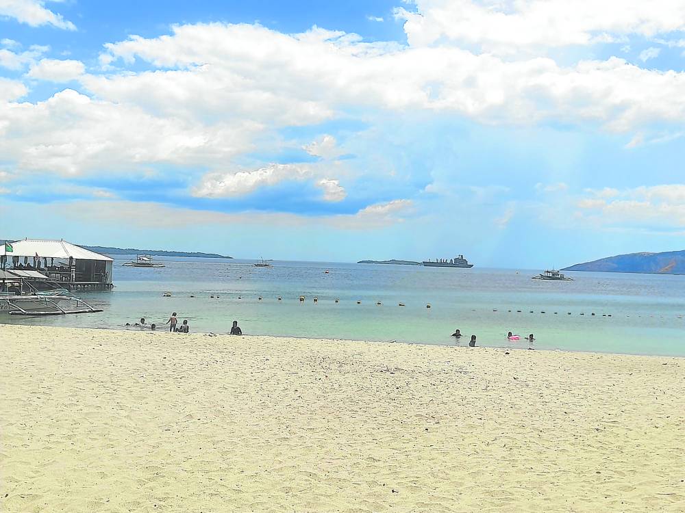 The coastline of Barangay Barretto, Olongapo City