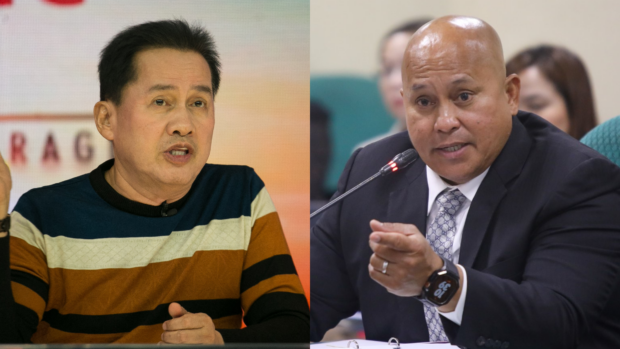 PHOTO: Apollo Quiboloy and Ronald dela Rosa STORY: Bato dela Rosa offers to protect Quiboloy if he goes to Senate