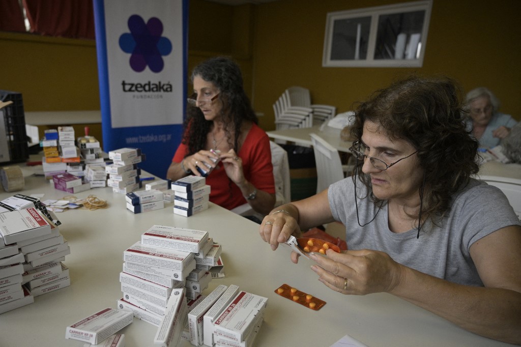 Food or medicine? Stark choice for sick Argentines