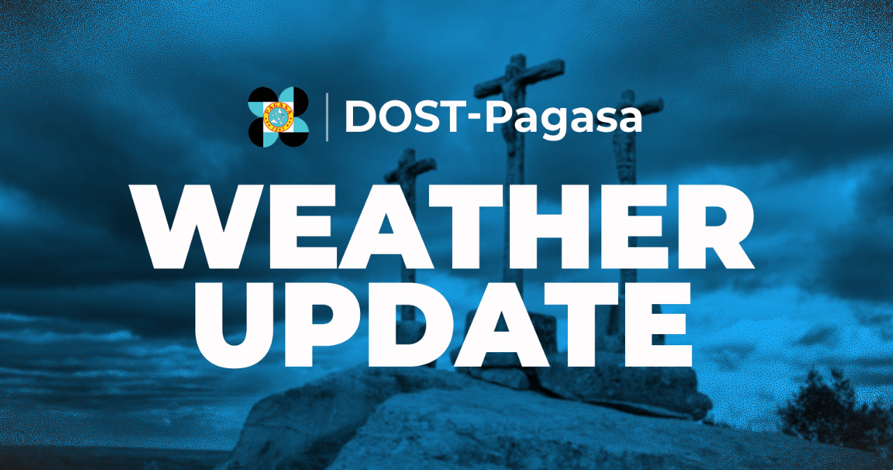 Pagasa: Thunderstorm likely in Metro Manila, nearby areas on Thursday