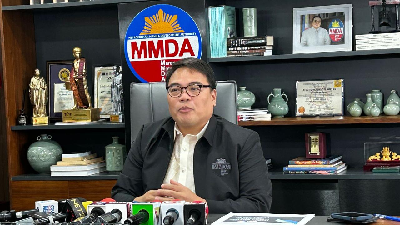 PHOTO: MMDA Chairman Ron Artes STORY: Number coding suspended in Metro Manila on March 28-29