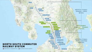 North-South Commuter Railway (NSCR) project by the Department of Transportation (DOTr) will traverse Clark and Calamba and will service some 800,000 passengers upon completion according to the transportation department. Photo from the DOTr.