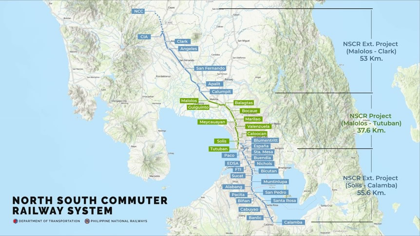 PNR: Laguna To Pampanga North-South Commuter Railway Done In 2028 ...