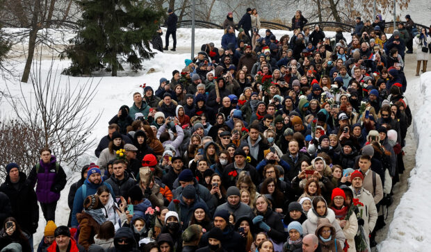 Funeral do líder da oposição russa Alexei Navalny