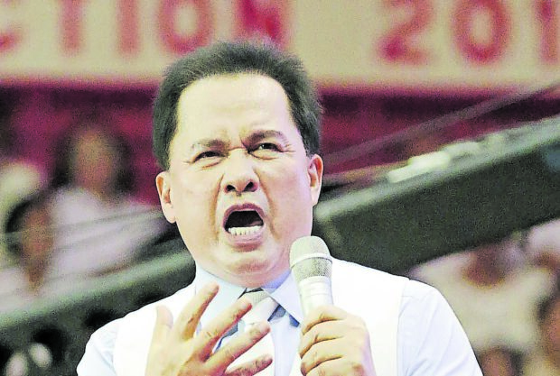 PHOTO: Apollo Quiboloy STORY: Quiboloy ordered arrested, detained at Senate