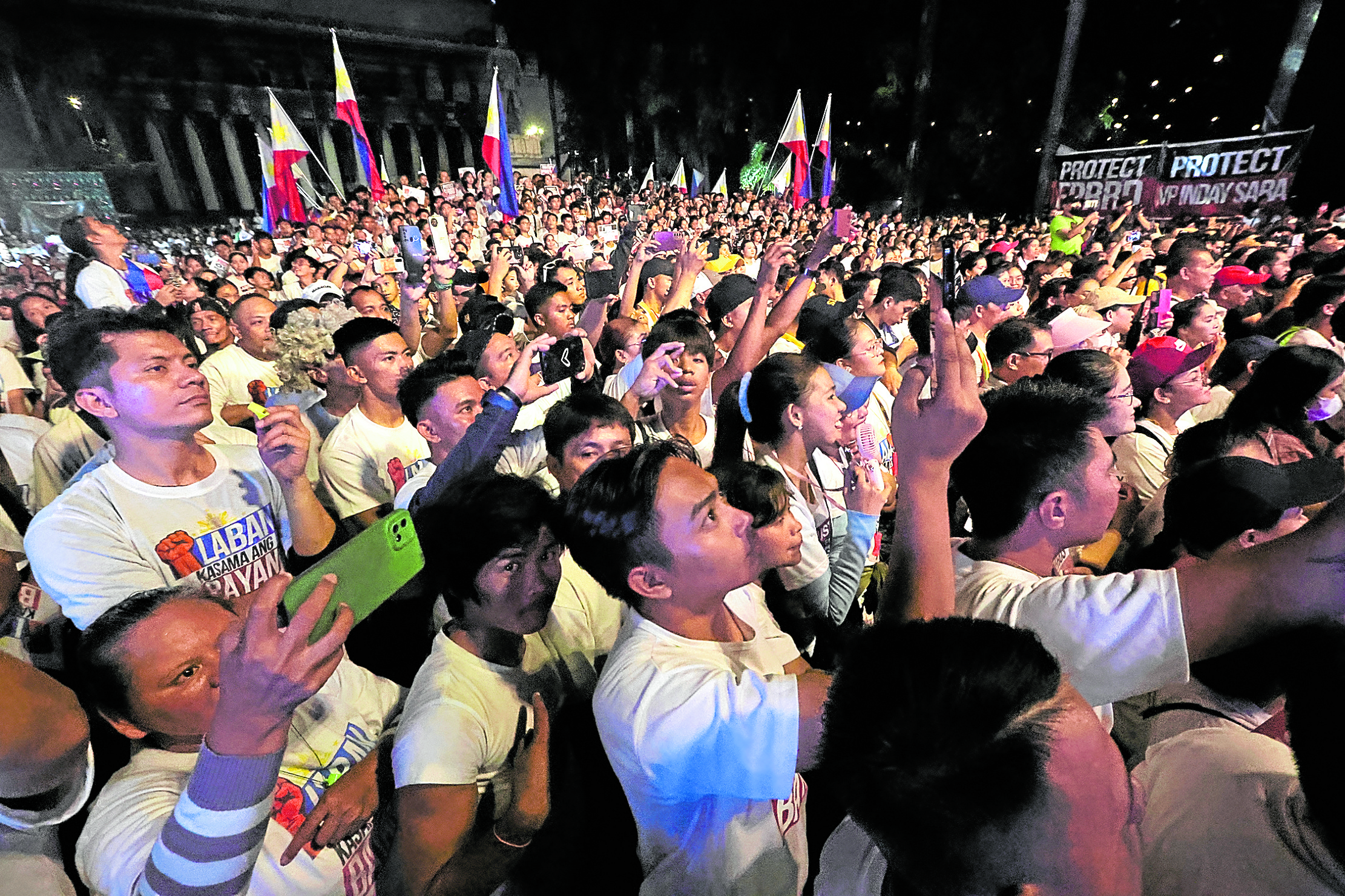 rally held at LiwasangBonifacio by supporters of embattled televangelist Apollo Quiboloy
