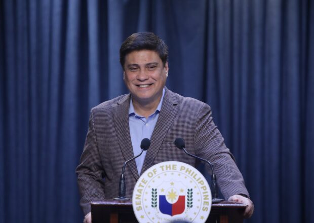 PHOTO: Senate President Juan Miguel “Migz” F. Zubiri STORY: Zubiri cites peers’ support after days of ouster ‘rumors’