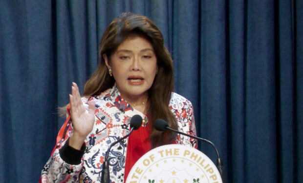 Sen. Imee Marcos chides critics of ex-pres. Duterte's 'secret deal' with China  
