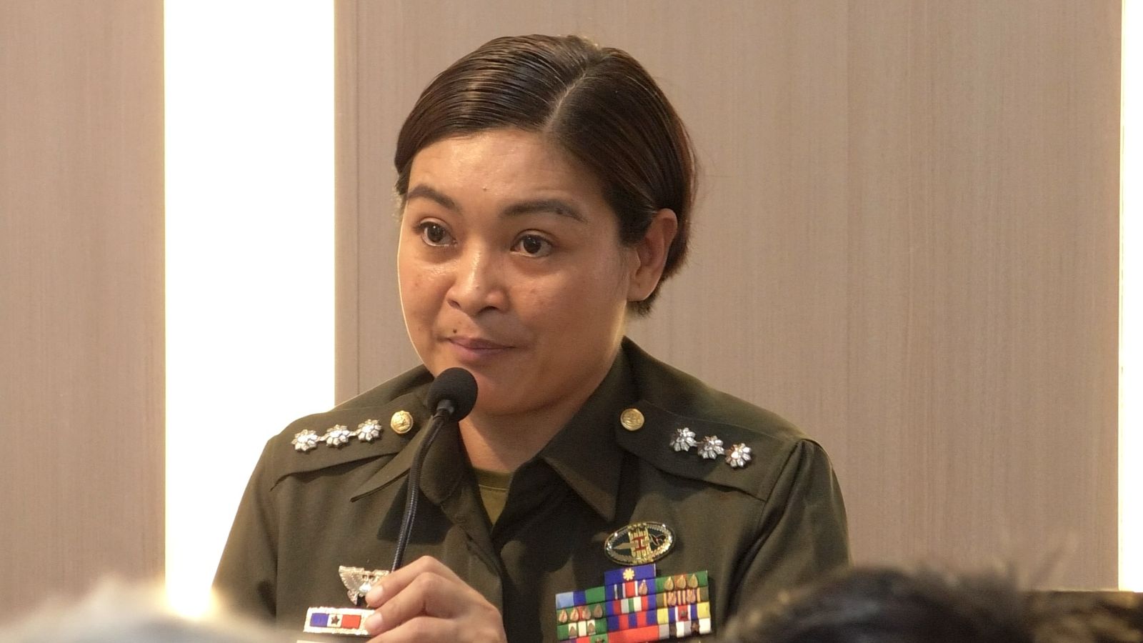 Spokesperson Col. Francel Padilla of Armed Forces of the Philippines