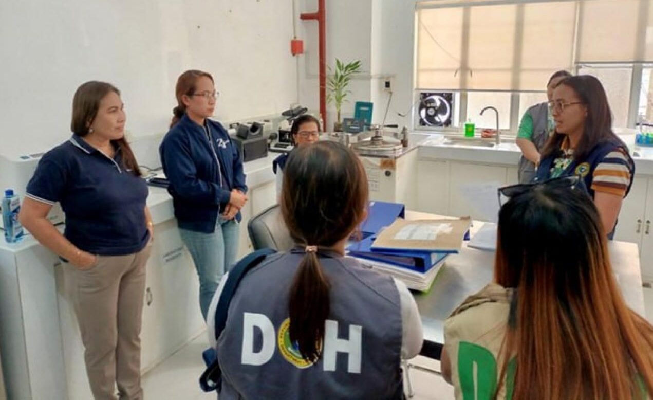 Calbayog Water’s water testing laboratory completes annual DOH spot audit
