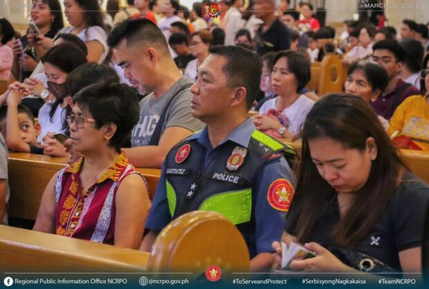 NCRPO checks several Metro Manila churches