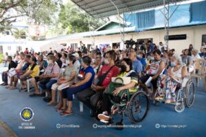 PHOTO: Senior citizens and persons with disabilities register for the 2025 national and local elections during a Commission on Elections’ (Comelec) special satellite voters’ registration in Quezon City on March 13, 2024. STORY: 5 a.m. to 7 a.m. of election day is reserved voting time for seniors, PWDs