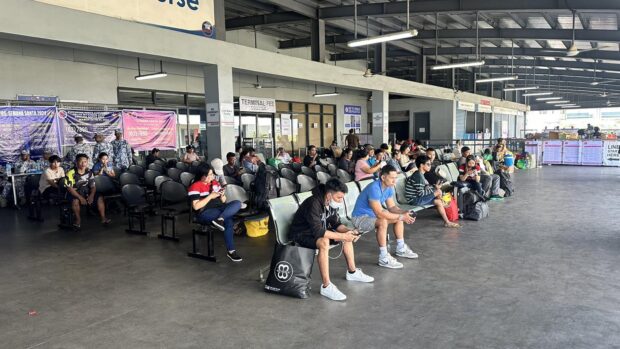 Photo: Passengers await their ships at the Manila North Port Passenger Terminal on March 25, 2024. Photo from the Philippine Ports Authority (PPA).
