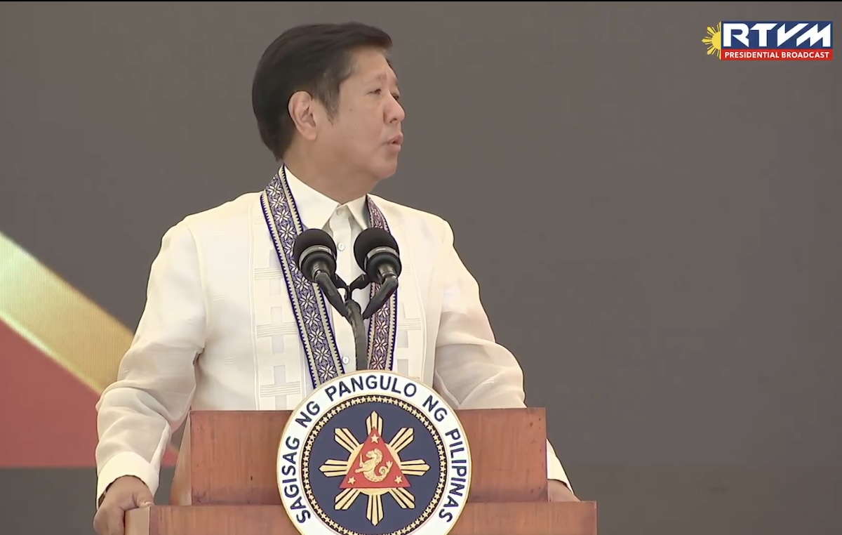 PHOTO: Ferdinand Marcos Jr. in Lapu-Lapu City STORY: Marcos on power infra: Others forgot about it, we’re catching up only now