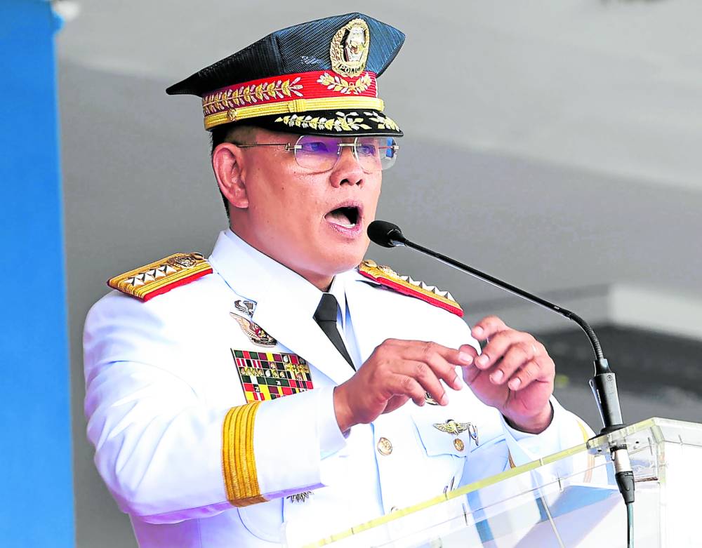 hilippine National Police Chief Gen. Rommel Francisco Marbil