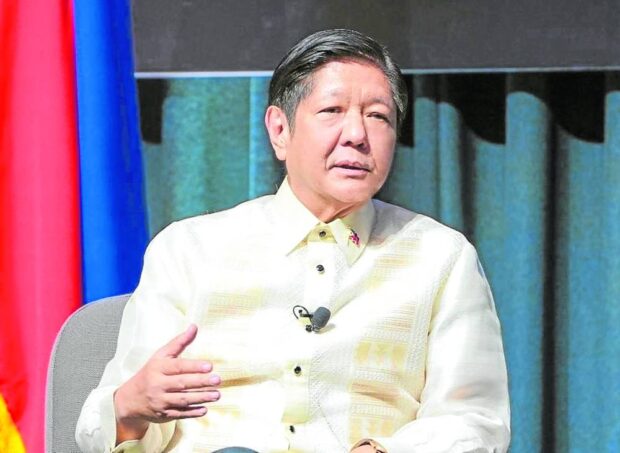PHOTO: Ferdinand Marcos Jr. STORY: Quiboloy’s surrender term is ‘tail wagging,’ says Marcos