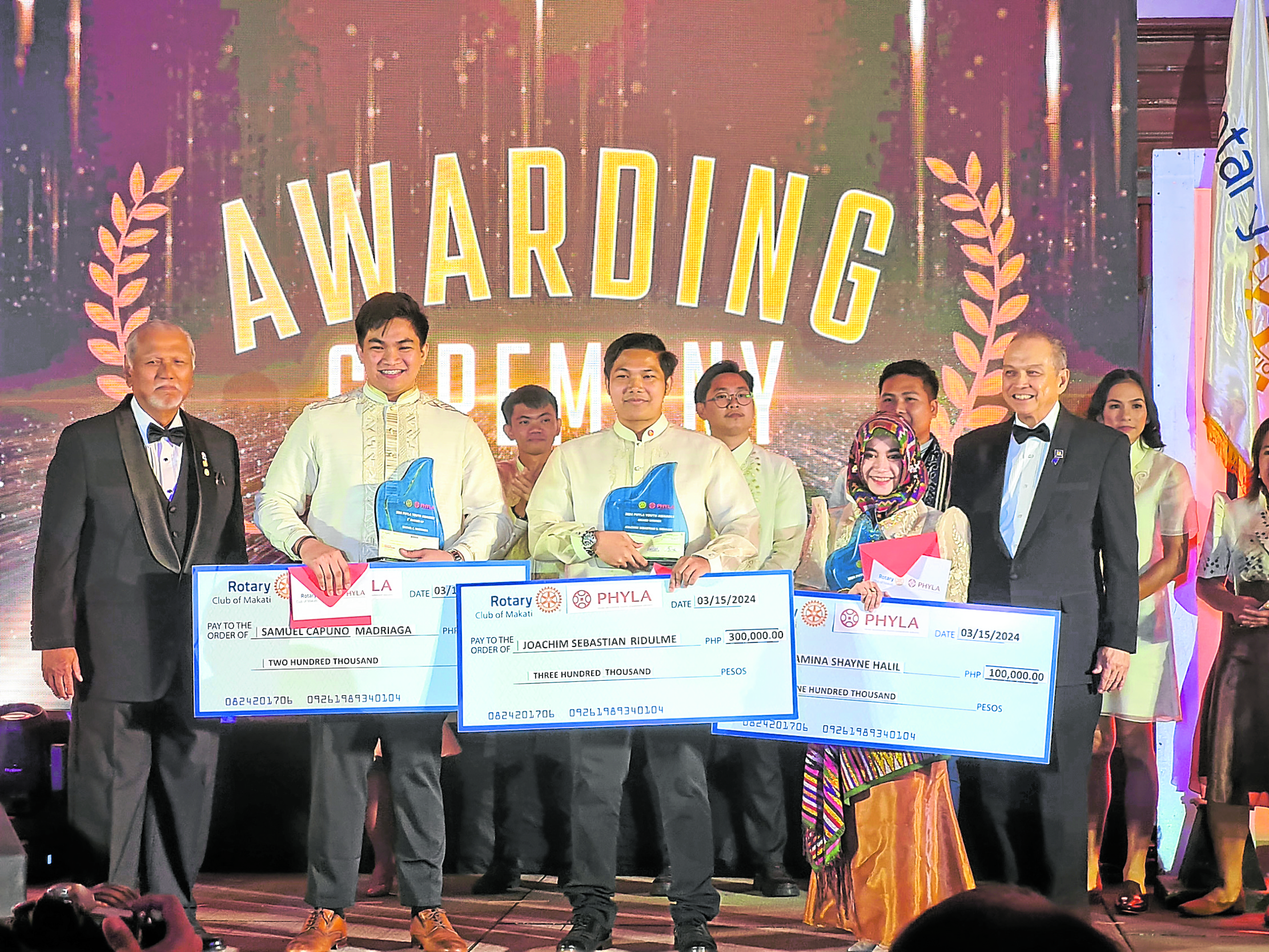 3 advocates honored in 1st Paing Hechanova Youth Leadership Awards
