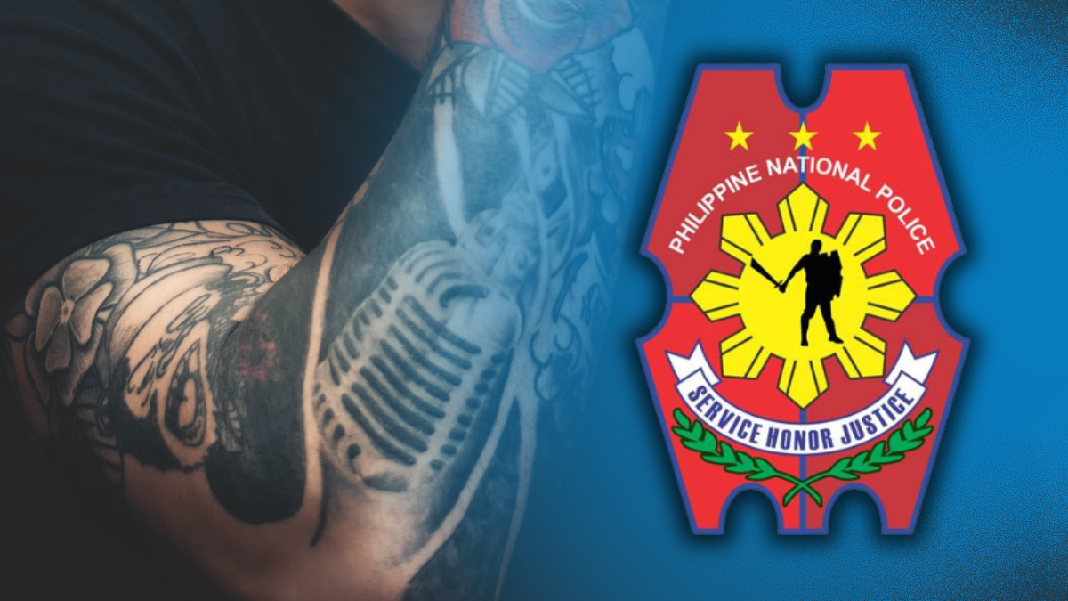 Rep. Chua says PNP policy on removing tattoos discriminatory