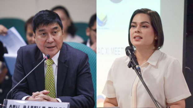 Sen. Raffy Tulfo and Vice Prresident Sara Duterte
