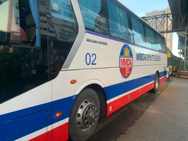 MMDA buses caught violating Edsa busway rules