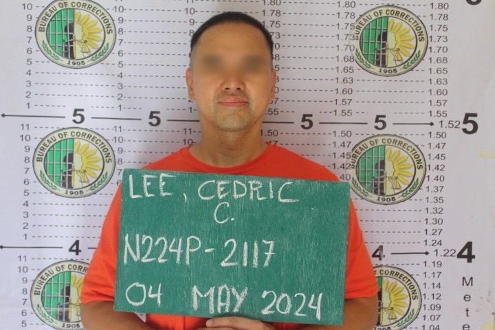 The Bureau of Corrections (BOC) has received Cedric Lee into the New Bilibid Prison, it said on Saturday.