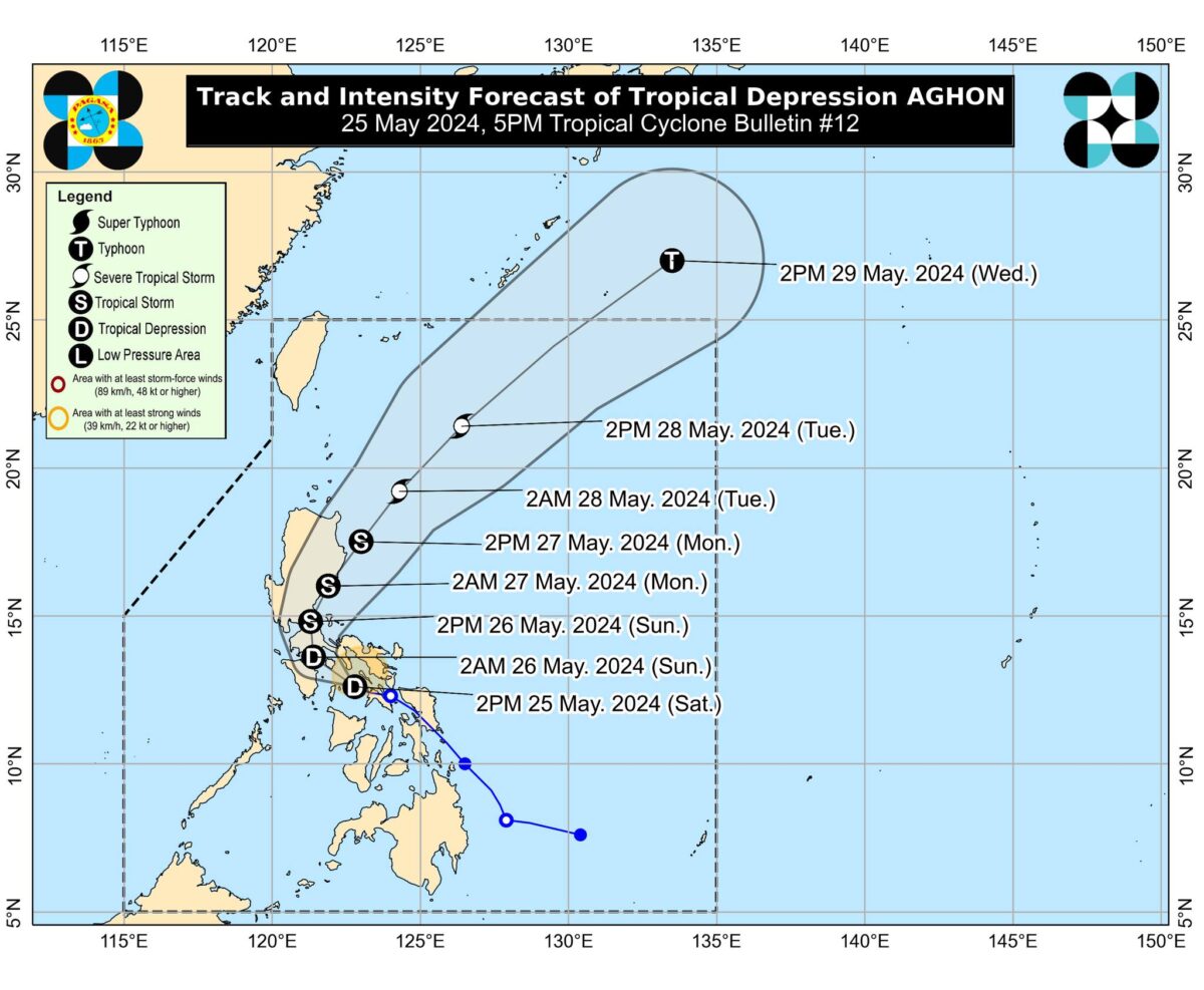 Signal No. 1 In Metro Manila, Other Parts Of Luzon Due To Aghon