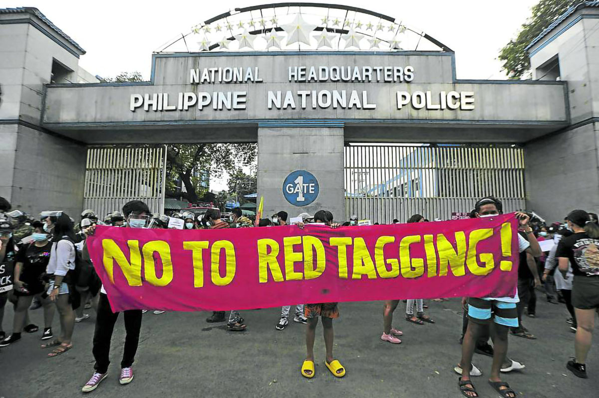 Red-tagging a threat to life and liberty–SC