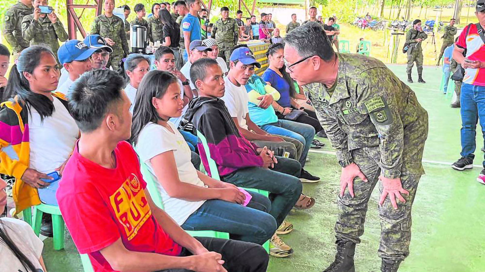 In Bukidnon, 44 communist rebels lay down arms