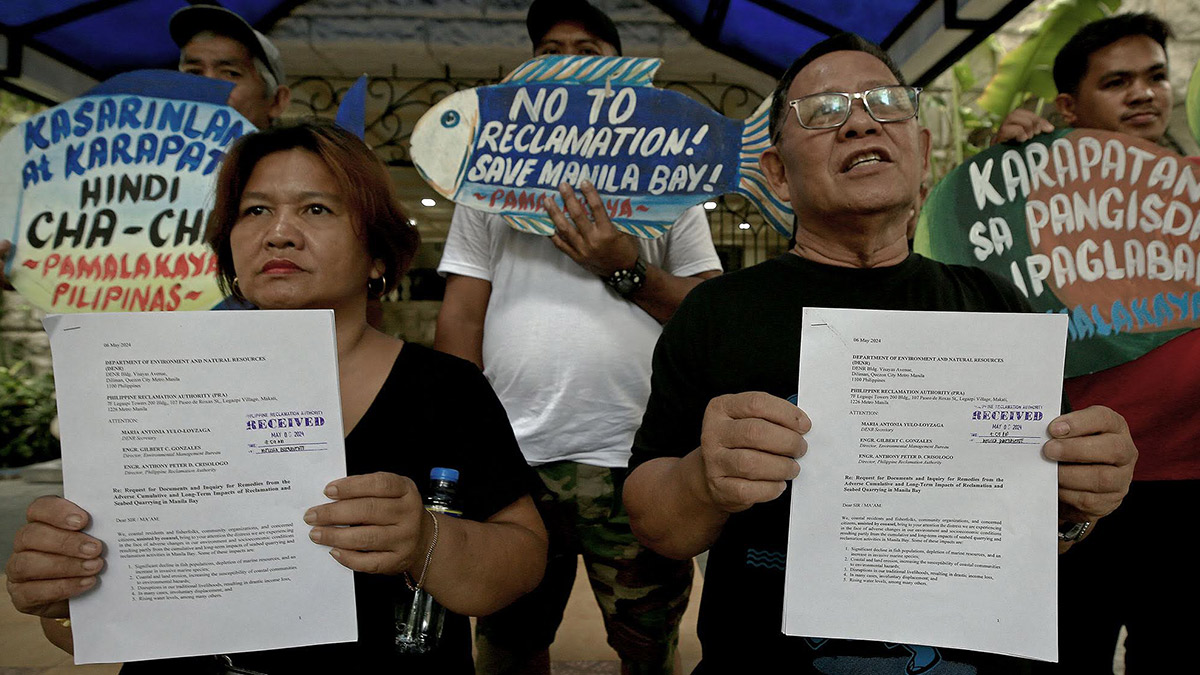 Administrative raps filed vs PRA, DENR over reclamation projects