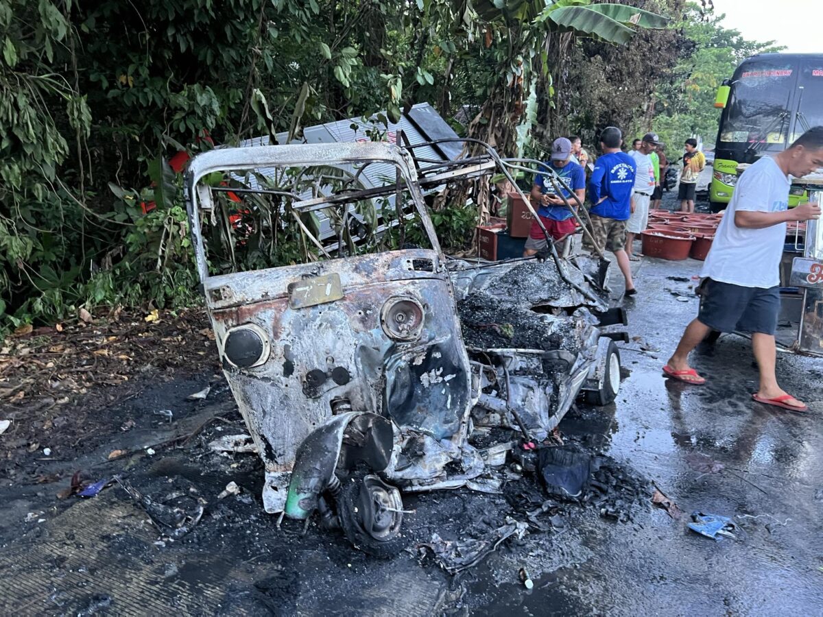 5 'tuk-tuk' passengers dead, 4 others hurt in 3-vehicle mishap in Quezon