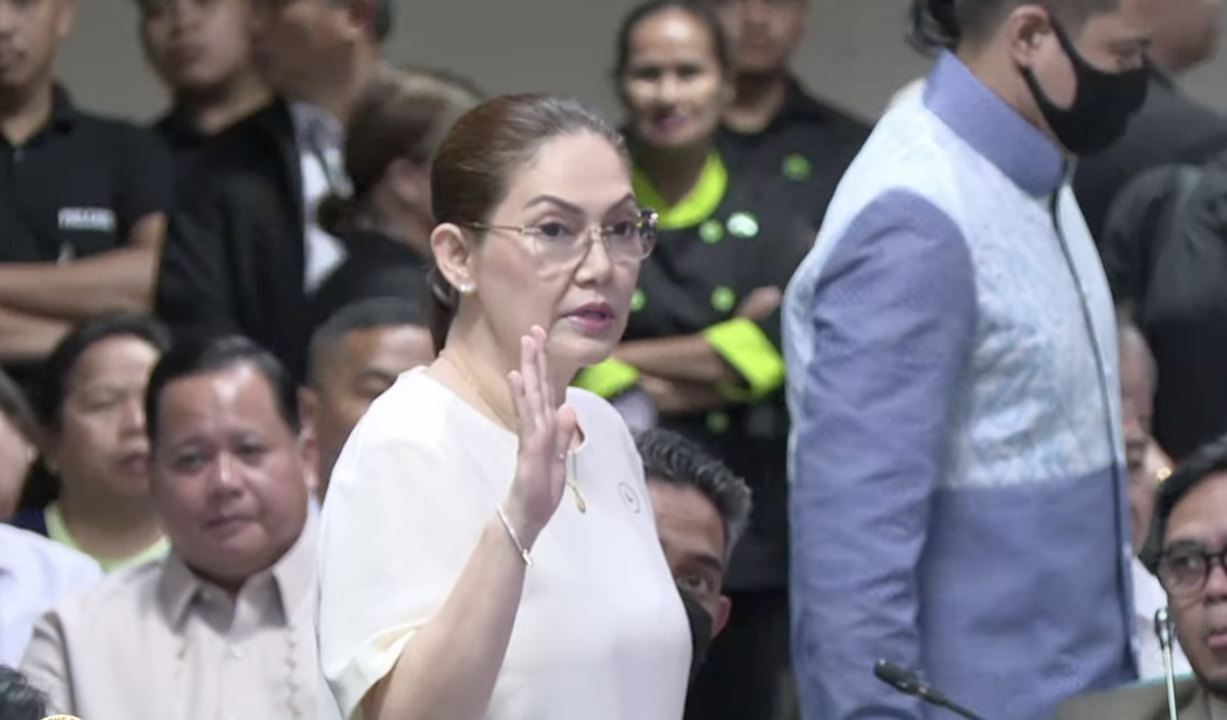 Actress Maricel Soriano faced on Tuesday the Senate's investigation on the alleged leak of Philippine Drug Enforcement Agency (PDEA) documents related to her and President Ferdinand Marcos Jr.'s purported involvement in illegal drugs. 