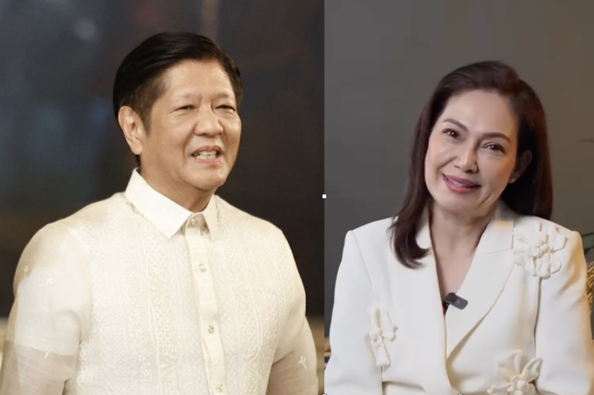 Bongbong Marcos laughs at the PDEA report against him, Maricel Soriano
