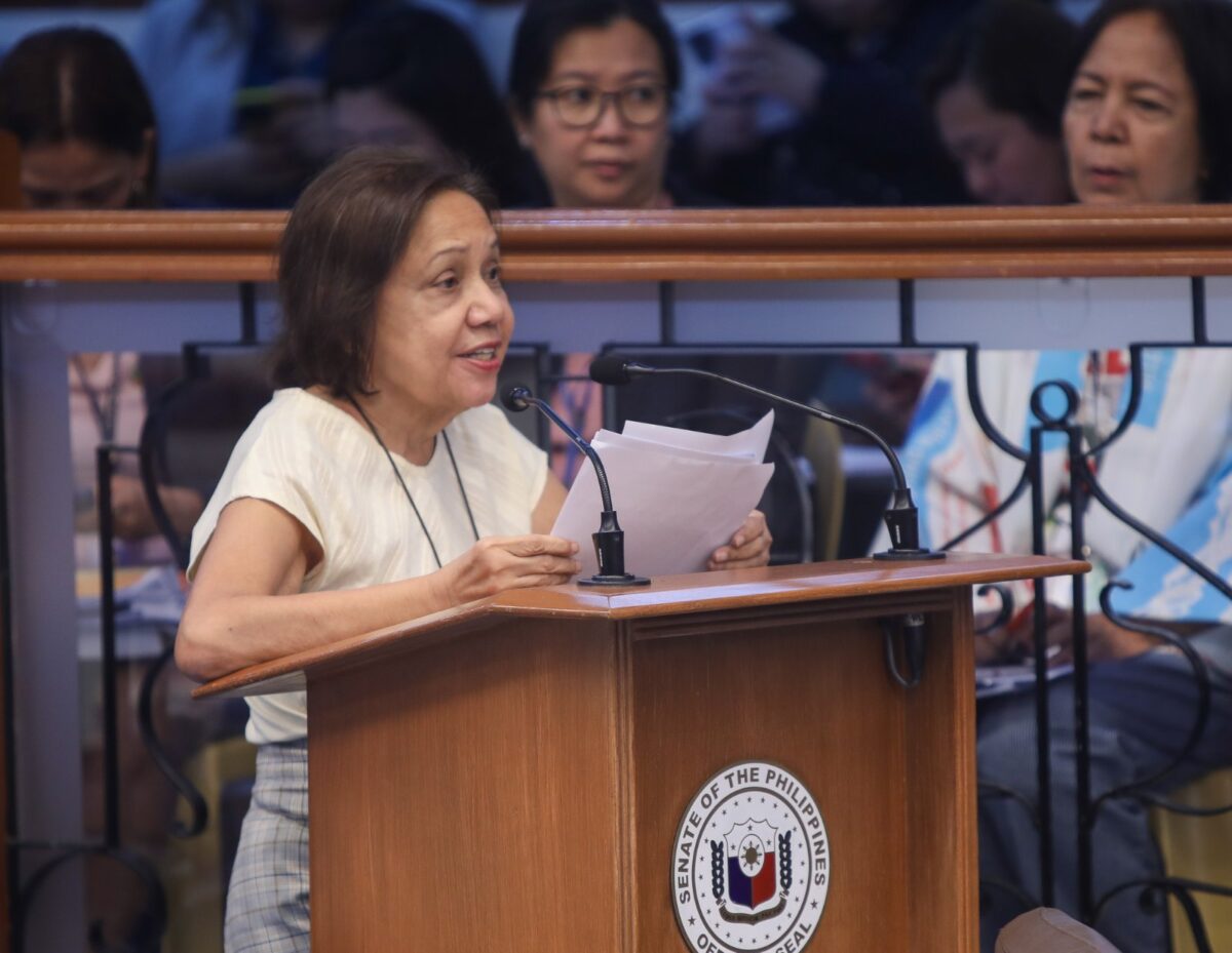 'I'm not guilty,' Cynthia Villar quips on Senate leadership change