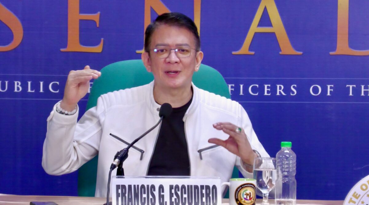 Escudero: I've no dreams of running for higher post