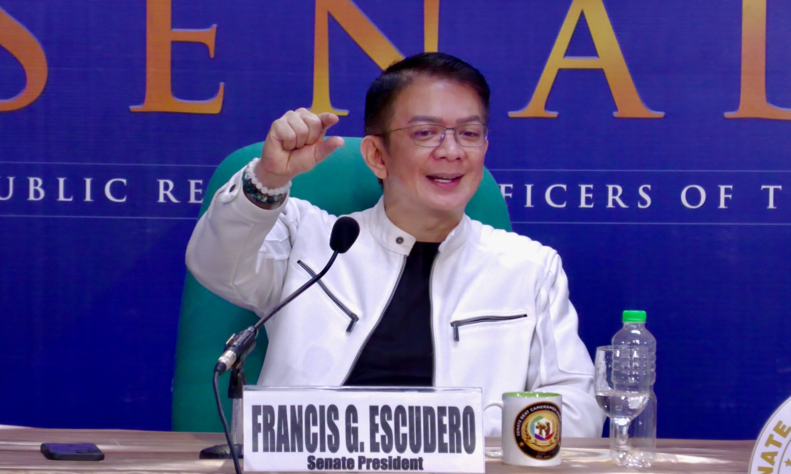 Escudero: Burden of proof lies upon those alleging Guo isn't Filipino