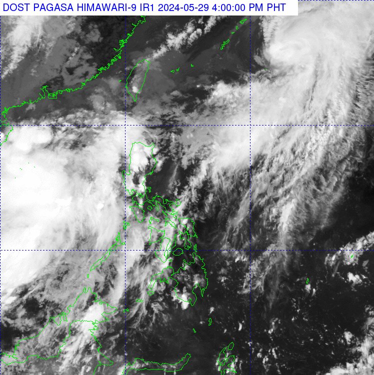 The Philippine Atmospheric, Geophysical and Astronomical Services Administration says that Typhoon Aghon (international name: Ewiniar) left the Philippine area of responsibility on Wednesday afternoon. 